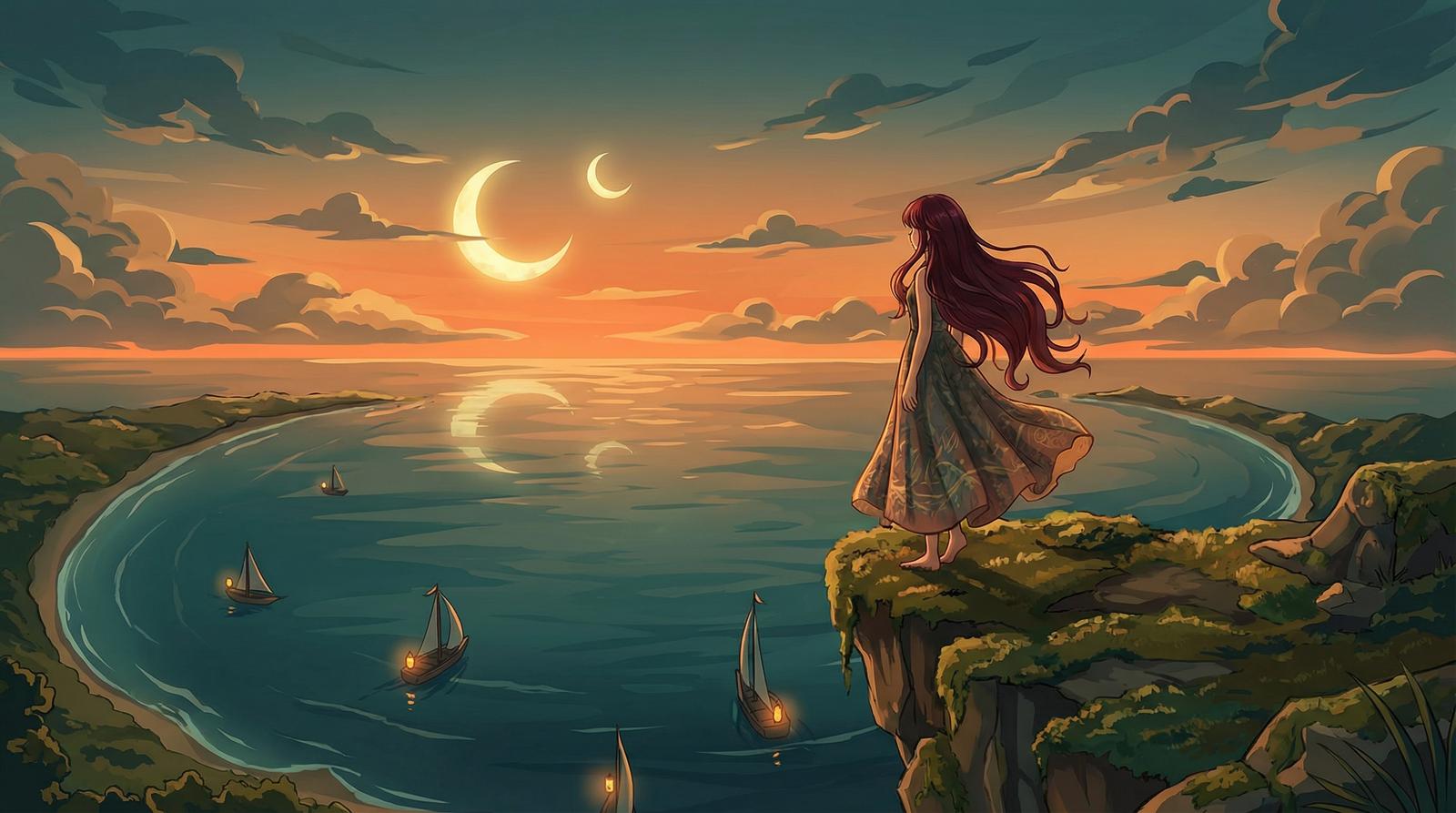 大象传媒原创动漫短片-月湾少女